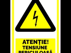 Indicator atentie tensiune periculoasa